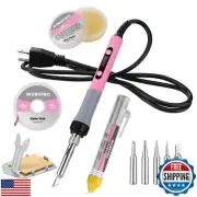 WORKPRO Soldering Iron Kit, 90W Soldering Gun with Digital Display, Iron Tips