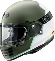 Arai Concept-XE Overland, full face helmet , color: Olive/White , size: M