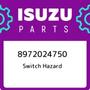 8972024750 Isuzu Switch hazard 8972024750, New Genuine OEM Part