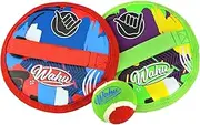 Wahu Pool Grip Ball Game – Waterproof Neoprene Catch Set with 2 Velcro Mitts & 1 Ball | Kids Outdoor Water Toy for Pool, Beach & Backyard | Ages 6+