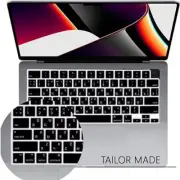 Cover for MacBook air 13.6 15.3" A2681 A2941/Macbook pro 14 16 Russian Keyboard