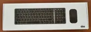 Wireless Keyboard & Mouse Combo Seenda Full Size Slim Wireless Rechargable New