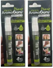 2X Aroma Guru Therapeutic Foot Oil 0.27oz (8ml) Help Ease Symptom Athlete’s Foot