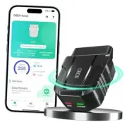OBD2 Scanner Reader Bluetooth Wireless Auto Diagnostic Scan Tool for iOS black