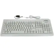 Seal Shield Glow Waterproof Back-Lit Keyboard - Membrane Key Switch w/ Tactile F