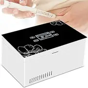 Portable Insulin Cooler Box, Diabetes Drug Cooler, Medication Travel Box Thermostat, Keeping Cooling 2-8℃, for Summer Travel Work, Multiple Charging Methods,2batteries