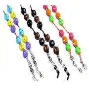 Reading Eye glasses Cord holder beaded lanyard colorful sparkles
