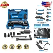 Compact 1:64 Torque Wrench with Sockets - High Torque Tool for Easy Installation