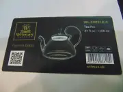 Wilmax Thermo Glass Teapot 41 FL OZ 1200ml New in Box WL 888818/A