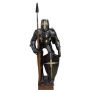 Medieval Knight Wearable Suit Of Armor Crusader Combat Black Full Body Armor
