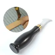 Leather Edge Beveler Creaser Steel Blade Ebony Marking Vintage Leather Tool Cc