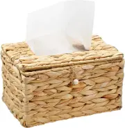 Auldhome Water Hyacinth Dryer Sheet Dispenser (Natural); Woven Fabric Softener S