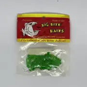 Big Bite Baits Green 2” Ballzy Soft Bait Panfish & Trout Soft Plastic Bait