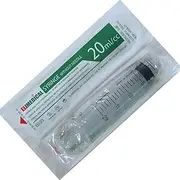 Veterinary Disposable Syringe, 20cc Luer Slip, Without Needle, Individually Packaged, 25 per box, 20ST