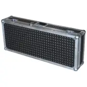 Diamond Plate Rubberized Laminate ATA 3/8" Ply Case for YAMAHA TYROS KEYBOARD