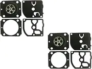Carburetor Gasket and Diaphragm Kit Replaces ZAMA GND-88 For Stihl BG66 BG86 Blower ZAMA carburetor C1M-S141 C1M-S142 C1M-S144 C1M-S145 C1M-S146 C1M-S151 (Pack of 2)