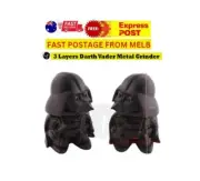 Darth Vader 3 Layer Metal Herb Tobacco Grinder Pocket Smoke Crusher Hand Muller