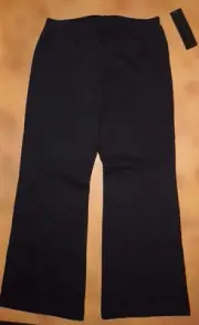 Dance Bloch Black Pants 100% Cotton Girls Medium Child 8/10 CP0307