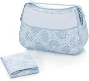 Piccolandy Pompom Stars Baby Bag and Changing Mat Foldable Blue