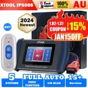 2025 XTOOL Inplus IP508S Car Diagnostic Tool OBD2 Scanner ABS SRS SAS EPB TPMS