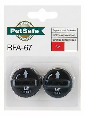 Petsafe Dog Bark Collar Control Replacement Battery RFA-67D Dog Fence Training