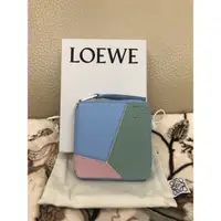 在飛比找蝦皮購物優惠-全新 Loewe puzzle系列 清新短夾