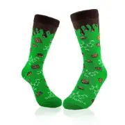 Science of Chocolate Socks from the Sock Panda (Adult Small - Shoe Sizes 2-5)