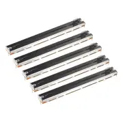 5Pcs Straight Single Linear Slides Potentiometer B10K 128mm(L) 100mm Travel