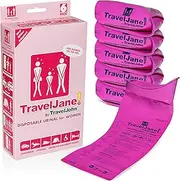 TravelJane Disposable Urinal (Model TJ1R-C) - 18 Pack, Pink, 6 Count (Pack of 1)