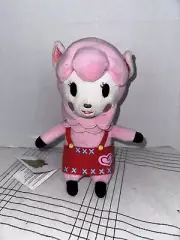Animal Crossing Lisa Reese Alpaca Sanei 2012 Plush 9" Toy Doll New With Tag