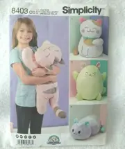 Simplicity Stuffed Kitties Sewing Pattern 8403 From 2017