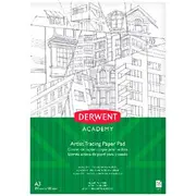 Derwent Academy A3 Tracing Paper 65gsm 25 Sheet