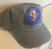 Engineer/Conductor Cap/Hat -Chessie System Blue -adjustable -Adult or Child-NEW