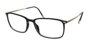 Silhouette Illusion Lite 2930 9030 Men's Glasses Black Size 56 - Private Health Rebate - Blue Light Block Available
