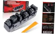 15883320 Master Power Window Switch & Panel Assembly with Mirror Folding
