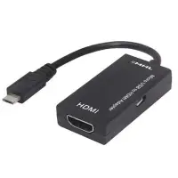 在飛比找博客來優惠-Micro USB 轉HDMI 16公分轉接線