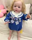 Lifelike Handmade Reborn Baby Doll Toddler Girl Realistic Hand Rooted Hair Toy