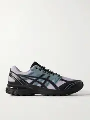 [Asics] Asics - Gel-terrain Rubber-trimmed Mesh Sneakers - Purple - UK 3 UK 3 Purple