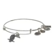 NEW Alex and Ani Energy Toucan Bracelet - Silver Toned Bird Adjustable Size
