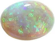 [INDIA MADE] 4.25 Ratti Opal Stone Certified Natural Fire Aa++ Quality Oval White Astrological Australian Opal Loose Gemstone For Men And Women-B0BVBMB6Y2