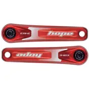 Hope E-Bike Crankset No Spider for Specialized - Red Size 155mm