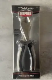 Rapala 7" inch Side Cutter Fishing Pliers, Leaders and Hooks Cutter
