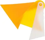 CHILDWEET Pcs Automotive Car Film Scraper Tool Small Window Film Squeegee Triangle Blade for Easy Bubble Removal