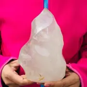 2110g Large Natural Clear White Quartz Crystal Torch Specimen Healing