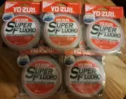 Yo-zuri 50 LB 30 YDS Super Fluoro 100 Percent Fluorocarbon Fishing Leader X 5