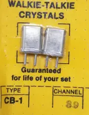 Newport Ch39 Channel 39 Receive & Transmit Crystal Pair For Walkie Talkies
