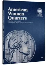 WHITMAN American Women Quarters P,D & S 2022-2025 Folder Album #4985