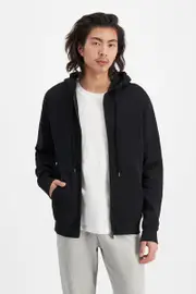[Bonds] Bonds Men's Originals Cotton Zip Hoodie in Nu Black Size: Large L Nu Black