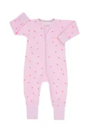 Bonds Baby Long Sleeve Zippy Poodlette Wondersuit Romper size 3 Colour Pink