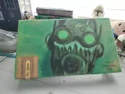 1/1 Apex Legends Octane Original Mixed Media Art on Cigar Box